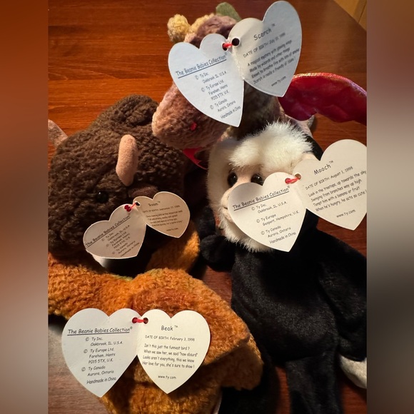 Ty BEANIE BABIES year 1998 - 10 in lot - Picture 5 of 7